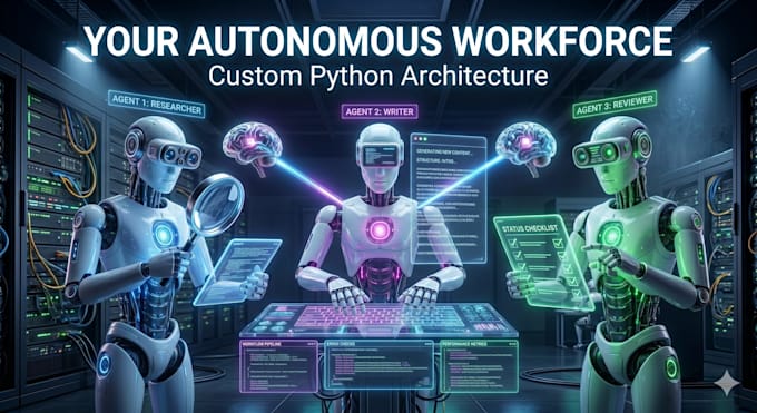 build custom multi agent ai systems and workflows in python
