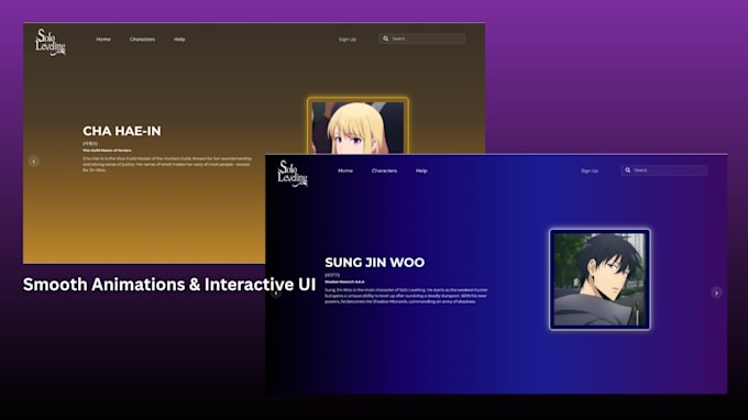 design a a responsive website or landing page