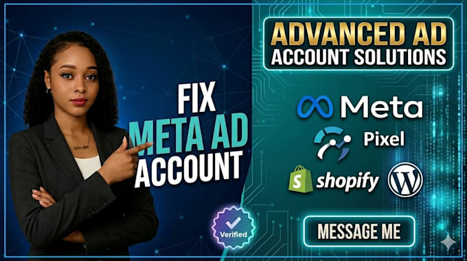 fix restricted meta ad accounts and setup advanced business manager