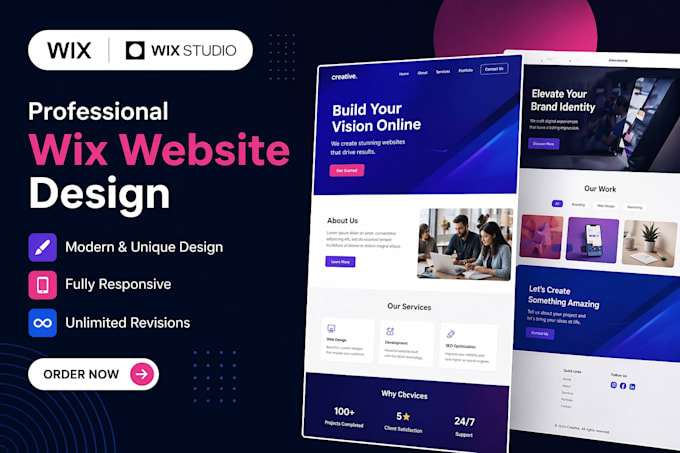 redesign wix booking page develop a responsive wix website wix website redesign