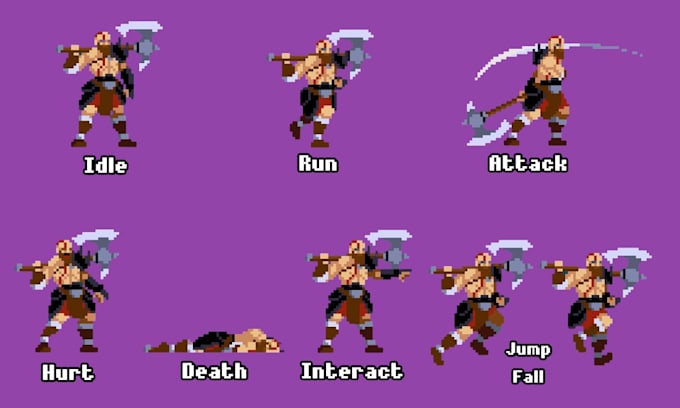 do 2d pixel art sprite sheet pixel art animation 2d pixel art character pixelart
