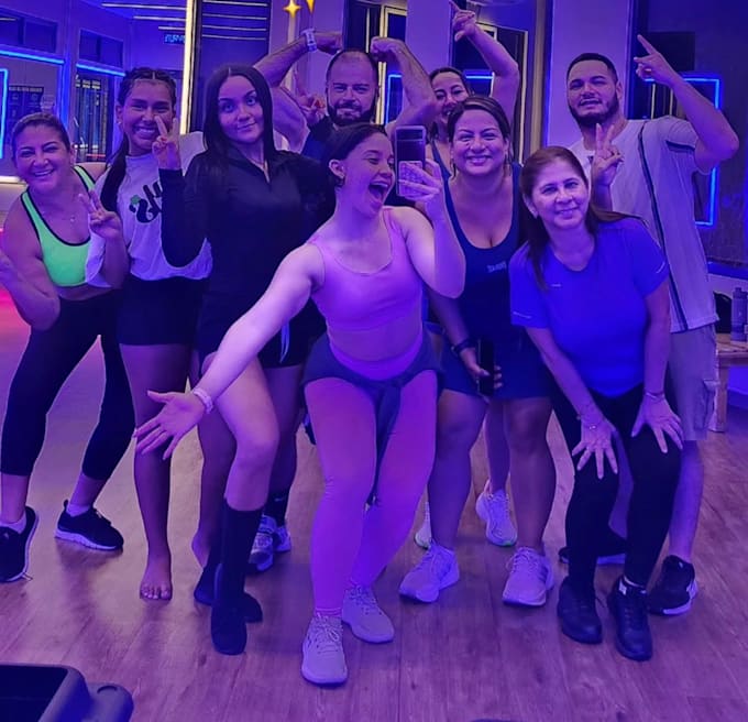 teach zumba classes latin rhythms salsa merengue regueton