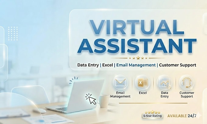 Be your virtual assistant for data entry and admin tasks by ...