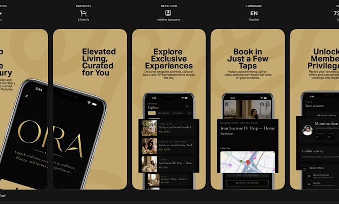 design eye catching play store and app store screenshots