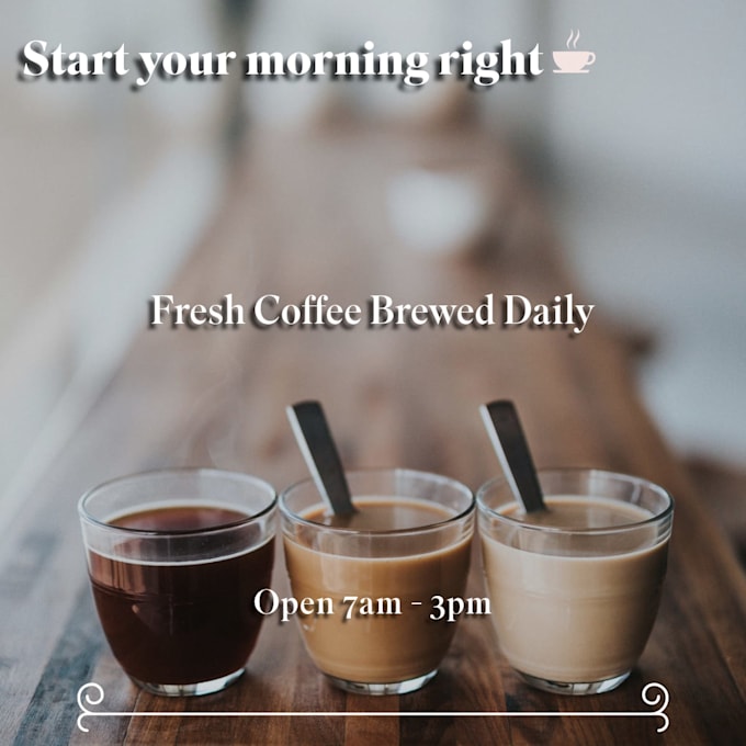 linkedin posts, small business promos, and quote graphics