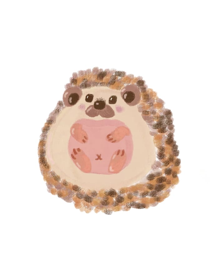 draw crayon and oil pastel characters for stickers or logo