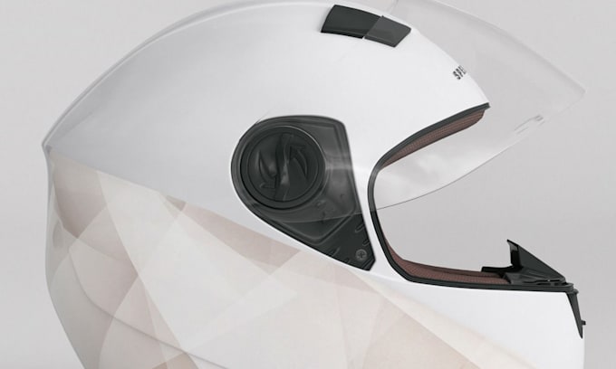 do 3d helmet design custom helmet modeling rendering stl