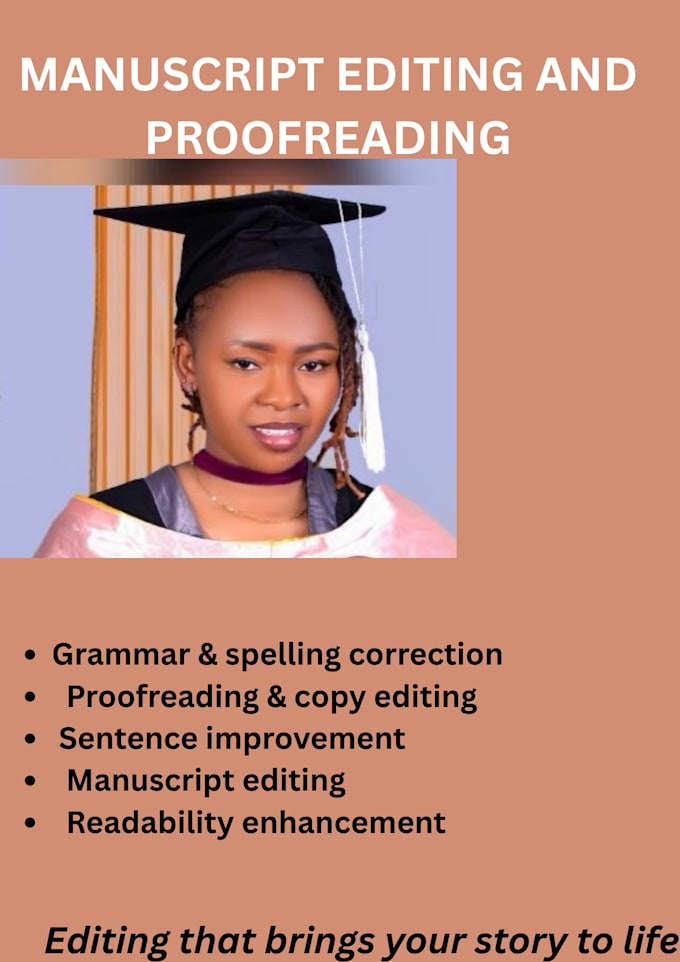 edit and proofread your book or manuscript professionally