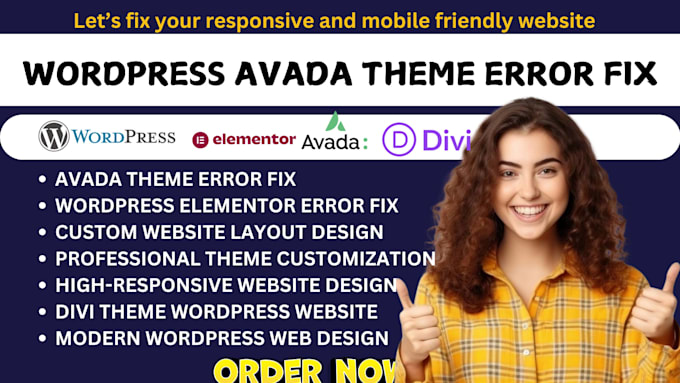 fix issues and bugs in avada, elementor, divi theme customization and martfury