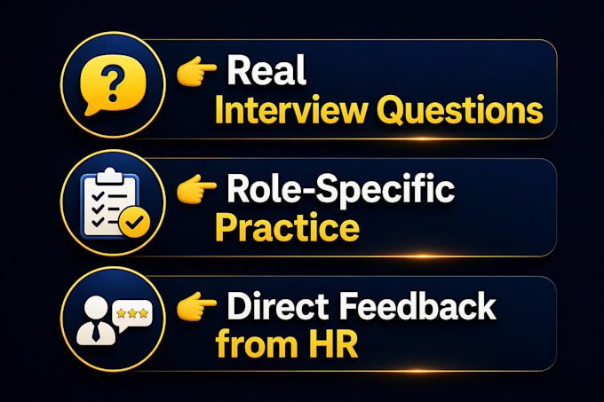 conduct a mock interview and give expert feedback