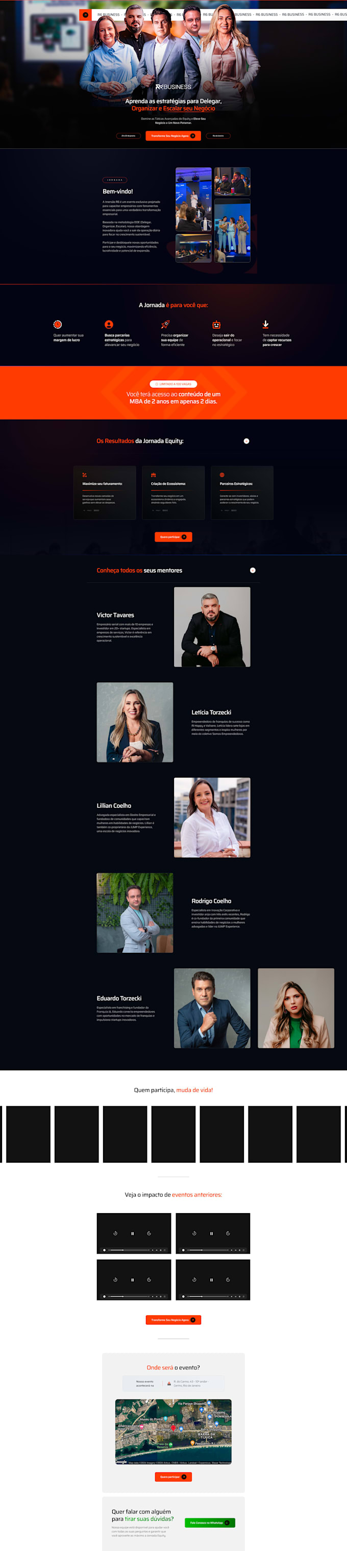 build a website for your business