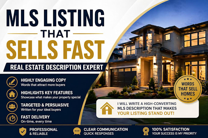 write high converting mls real estate listing descriptions