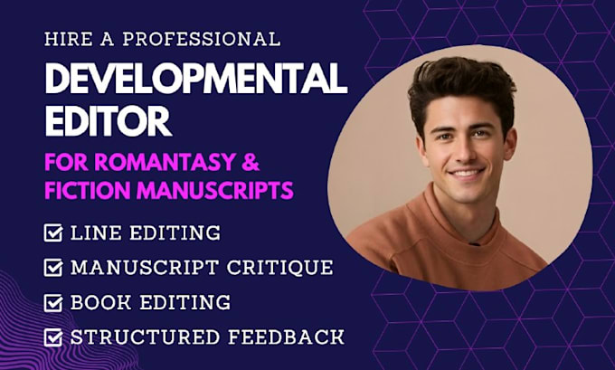 be your developmental editor and romantasy manuscript critique
