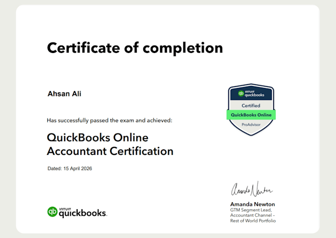 do bookkeeping and accounting using quickbooks online