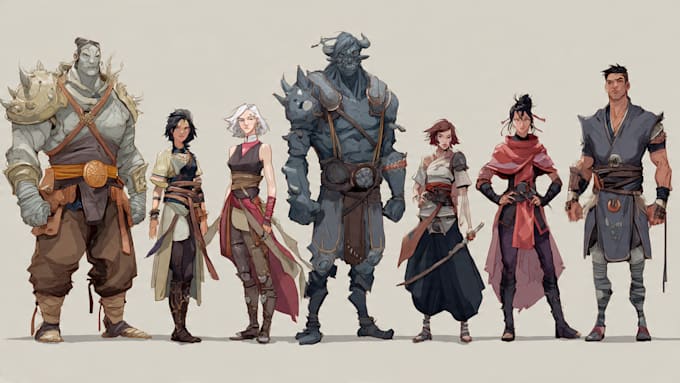 create concept art and illustration