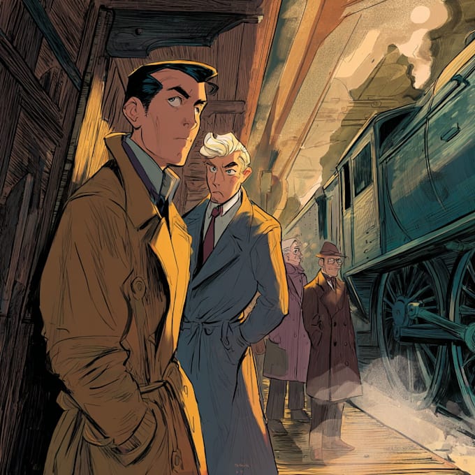create your dream comic book illustrations and cover