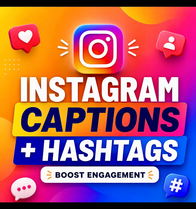 write viral social media captions with trending hashtags
