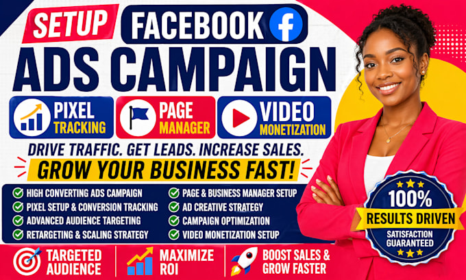 setup facebook ads campaign pixel tracking page manager video monetization