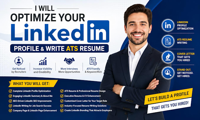 linkedin profile, optimisation, resume writing