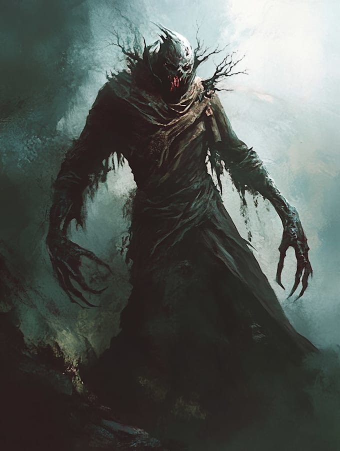 do horror character design