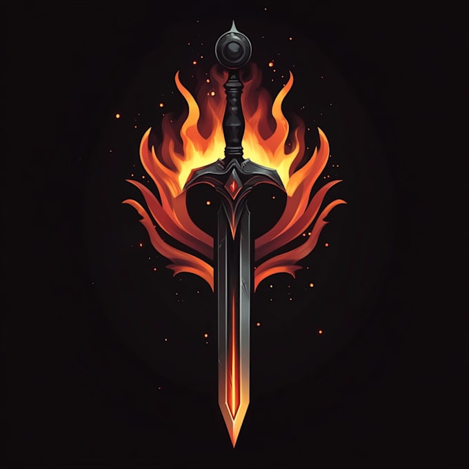 capture a fantasy rpg logo dnd image for you