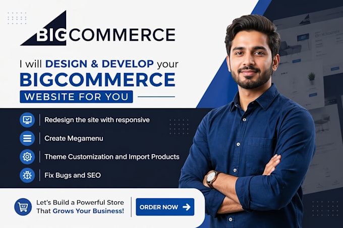 design, develop and customize a high converting bigcommerce store