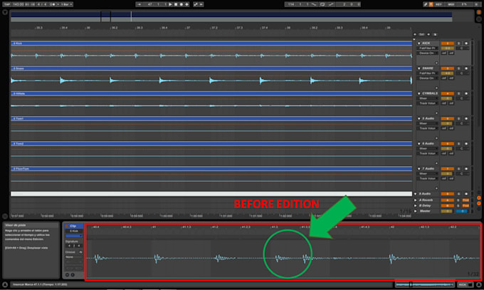 quantize, warp or bpm live multitracks, drumbeats, loops, anything