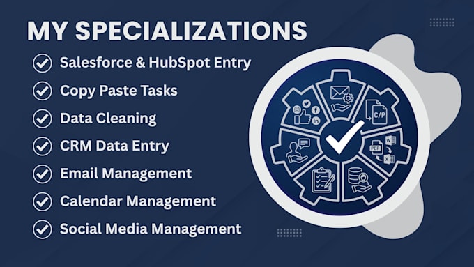 be your executive personal assistant for admin support and CRM data entry