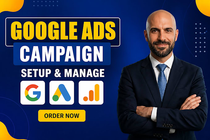 setup and manage google ads adwords PPC campaigns