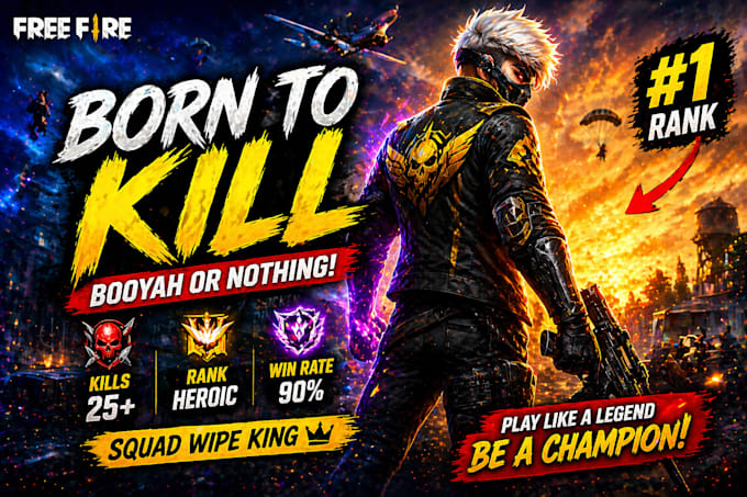 design eye catching pubg mobile thumbnail