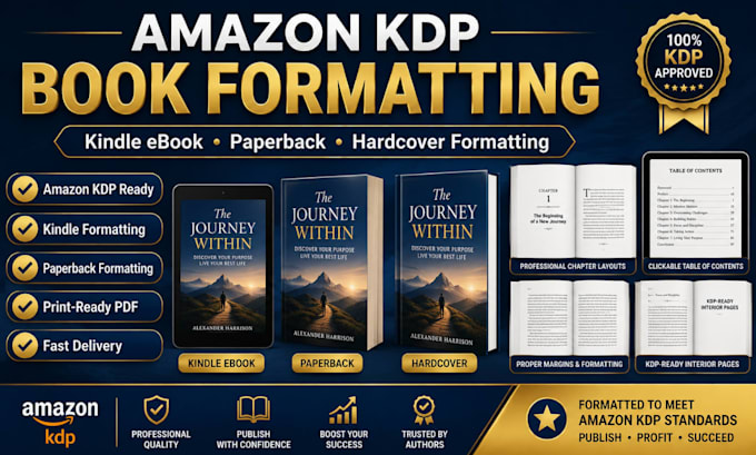 Do amazon kdp book formatting kindle ebook formatting paperback book ...