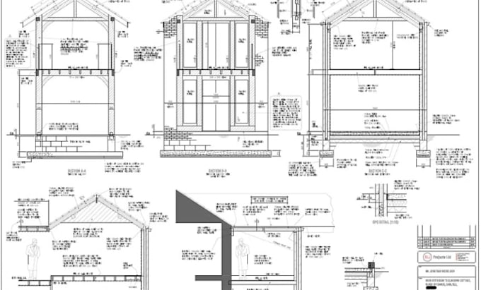 Draft detailed construction drawings for uk building regulations by ...