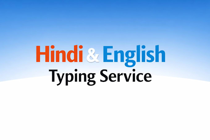 fast hindi english typing