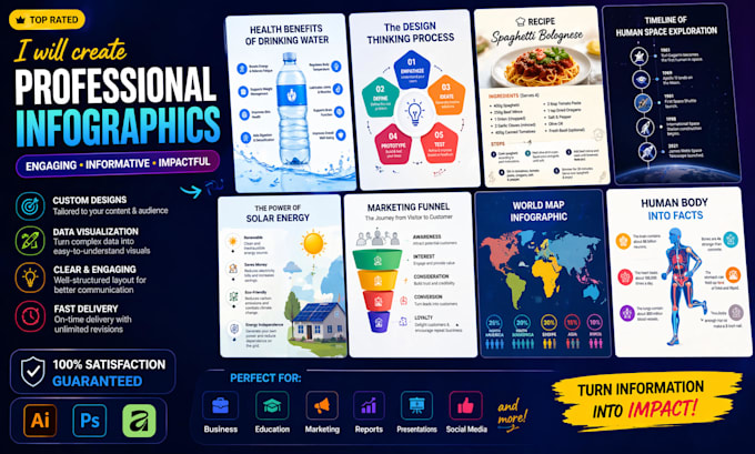 create professional infographic design