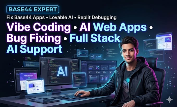 base44 expert fix base44 app lovable ai replit base44 web app debug vibe coding