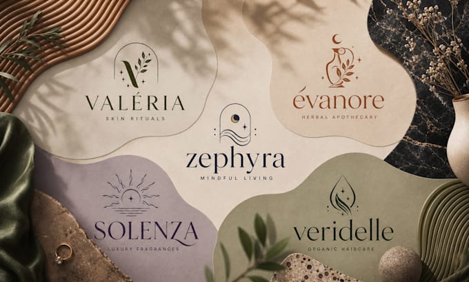 design a modern playful typography logo