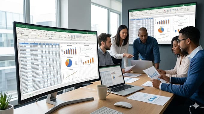 clean, format, merge,split excel data