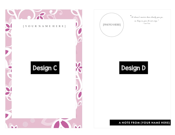 make you a custom printable notepad design