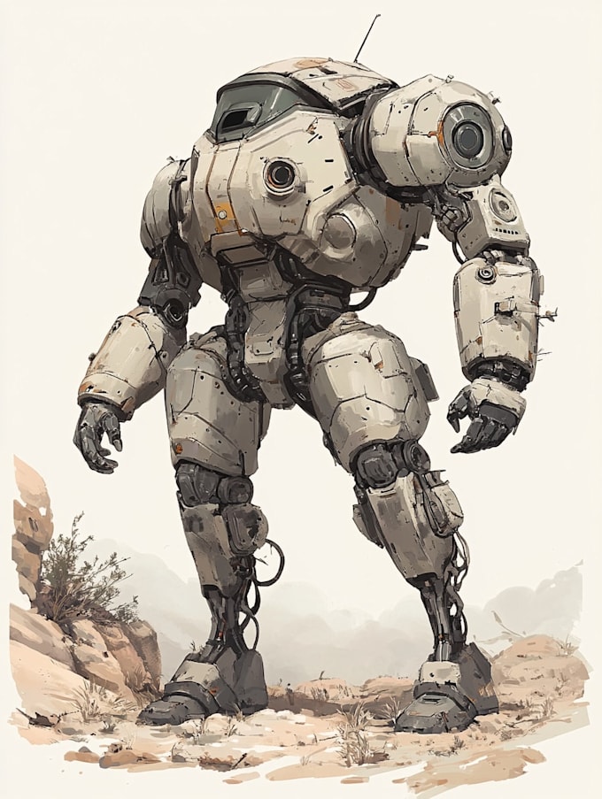 quality robot, mecha concepts