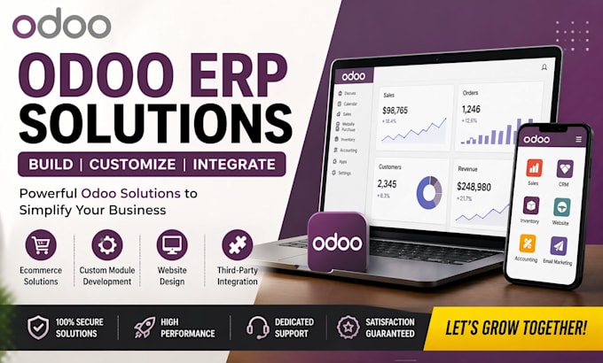 create odoo website ecommerce store, erp system odoo customization, odoo expert
