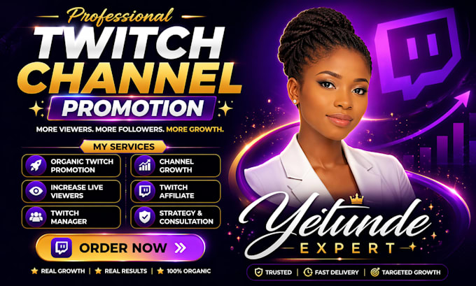 do twitch promotion and increase your twitch viewers