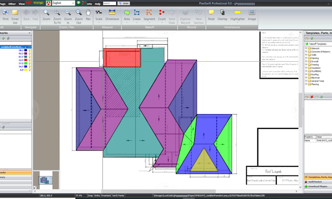 do detailed roofing quantitytakeoff, boq and cost estimation