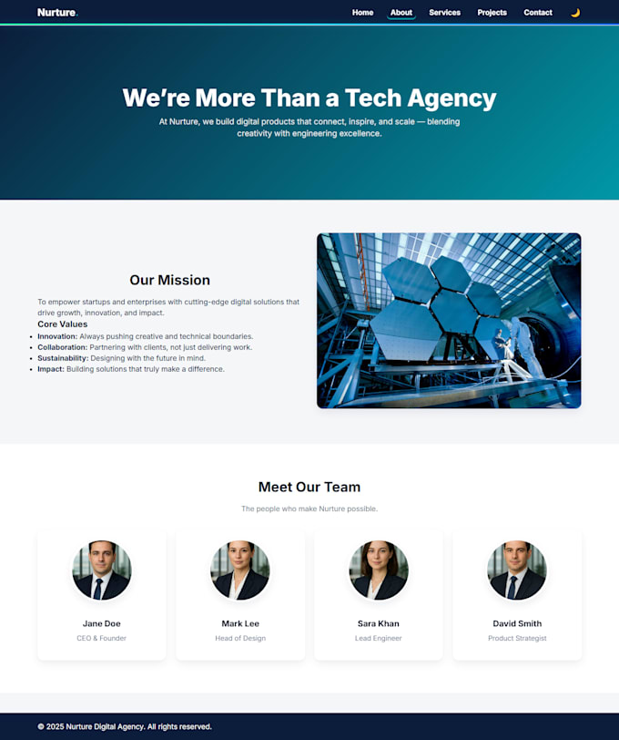 build a responsive HTML CSS website for your small business