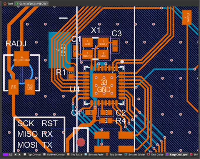 Design professional schematic and pcb in kicad, altium by Shahjalal3 ...