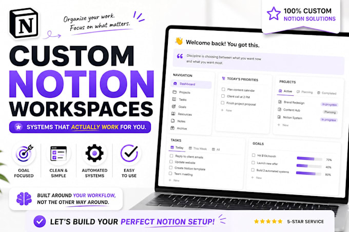 notion expert notion automation notion template noton workspace notion dashboard