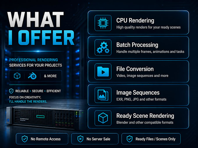 render your ready 3d scenes with professional cpu rendering