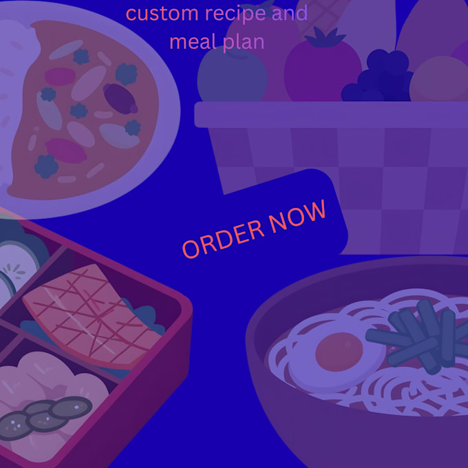 create a custom recipe and meal plan for you