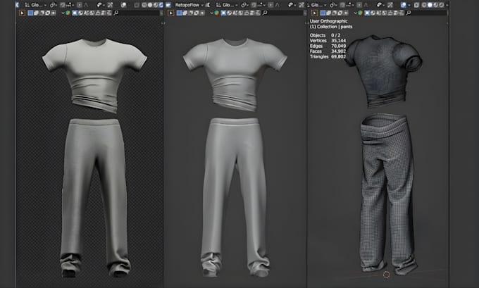 retopolgize low poly mesh secondlife and imvu mesh models for marketplace upload