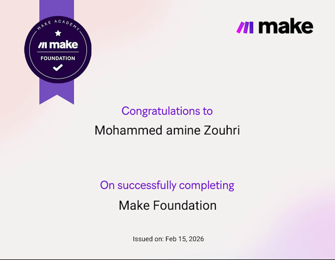 build a professional ai automation using makecom