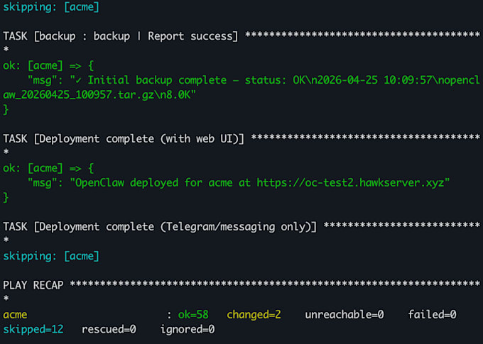 deploy a self hosted openclaw ai assistant on your vps